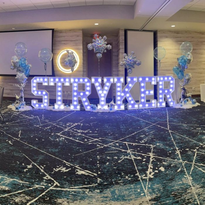 stryker lighted letters